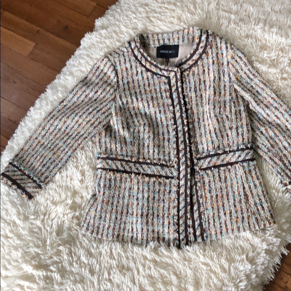 EUC Lafayette 148 Tweed Jacket